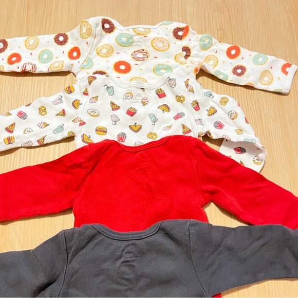 Baby Onesie Longsleeves Bodysuit Bundle - Picture 3 of 4